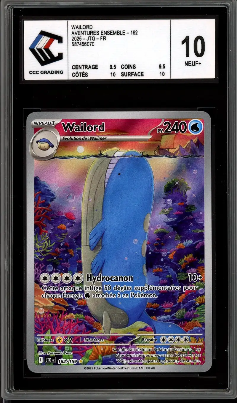 pokemon card wailord ex Pokemon - Wailord-EX 147/160 - XY Primal Clash