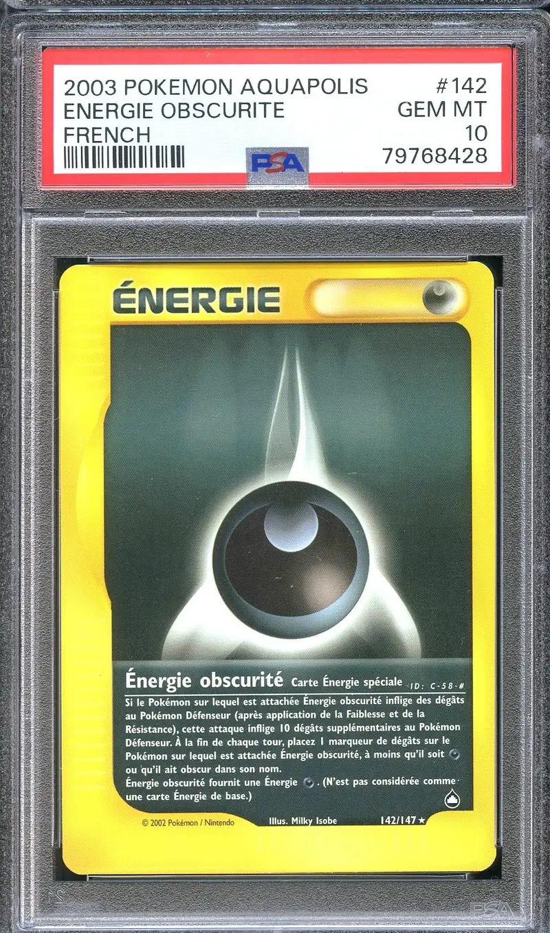 PSA 10 Energie Obscurité