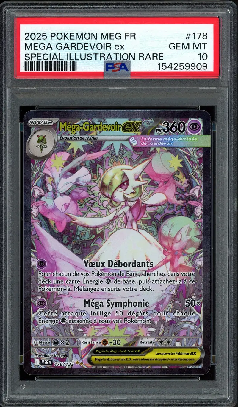 PSA 10 Méga-Gardevoir Ex