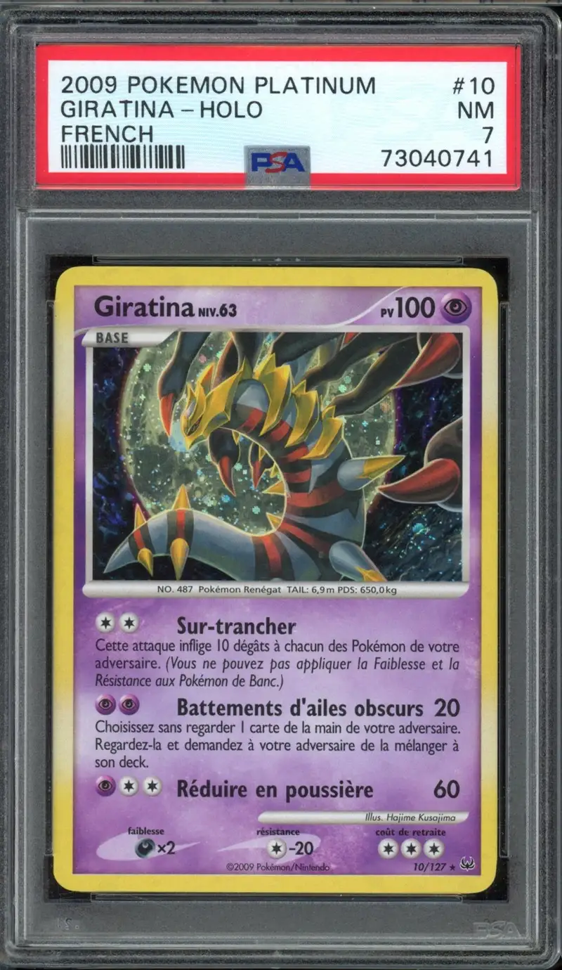 PSA 7 Giratina Holo