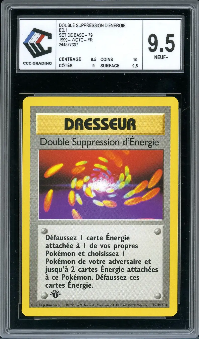 CCC 9.5 Double Suppression d'Energie