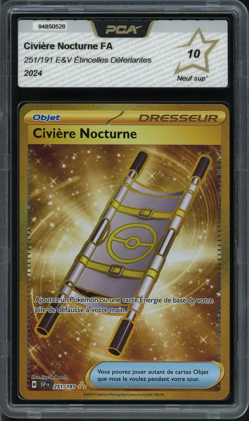 PCA 10 Civière Nocturne Gold