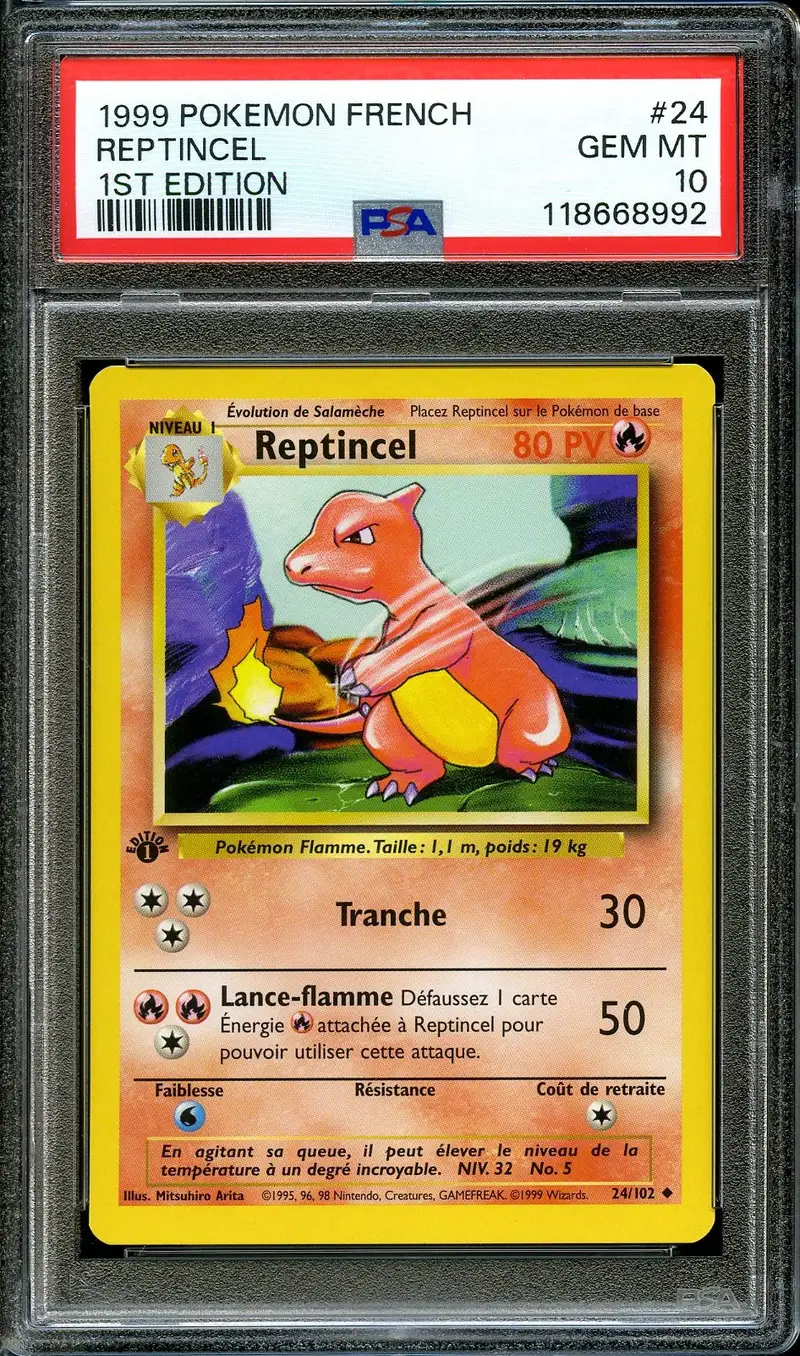 PSA 10 Reptincel