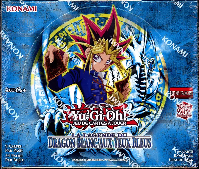 Display Yu-gi-Oh! Le Dragon Blanc aux Yeux Bleus