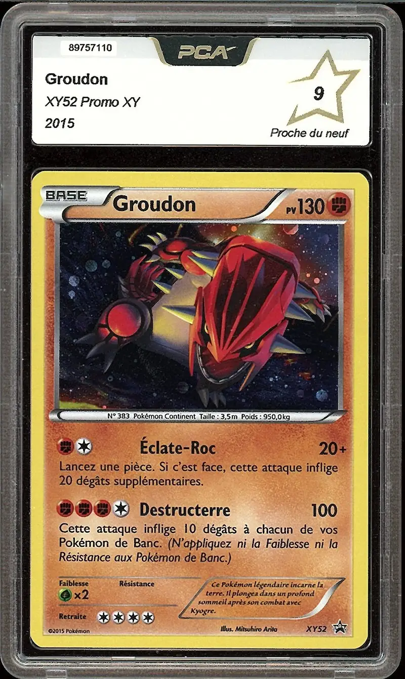 PCA 9 Groudon Holo