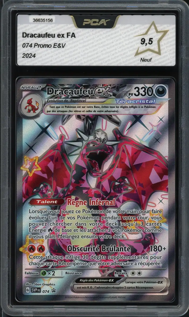 PCA 9.5 Dracaufeu Ex