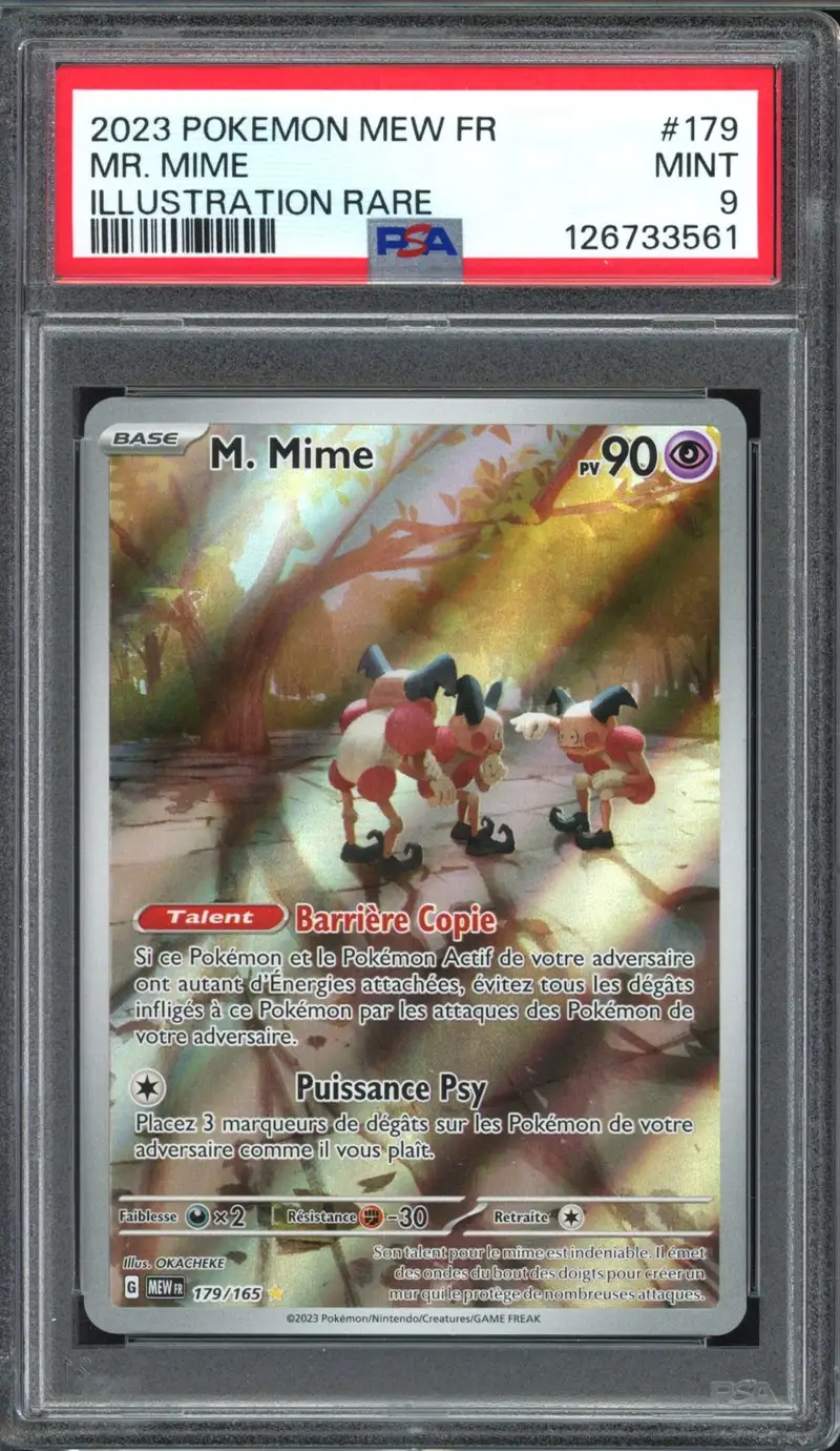 PSA 9 M. Mime