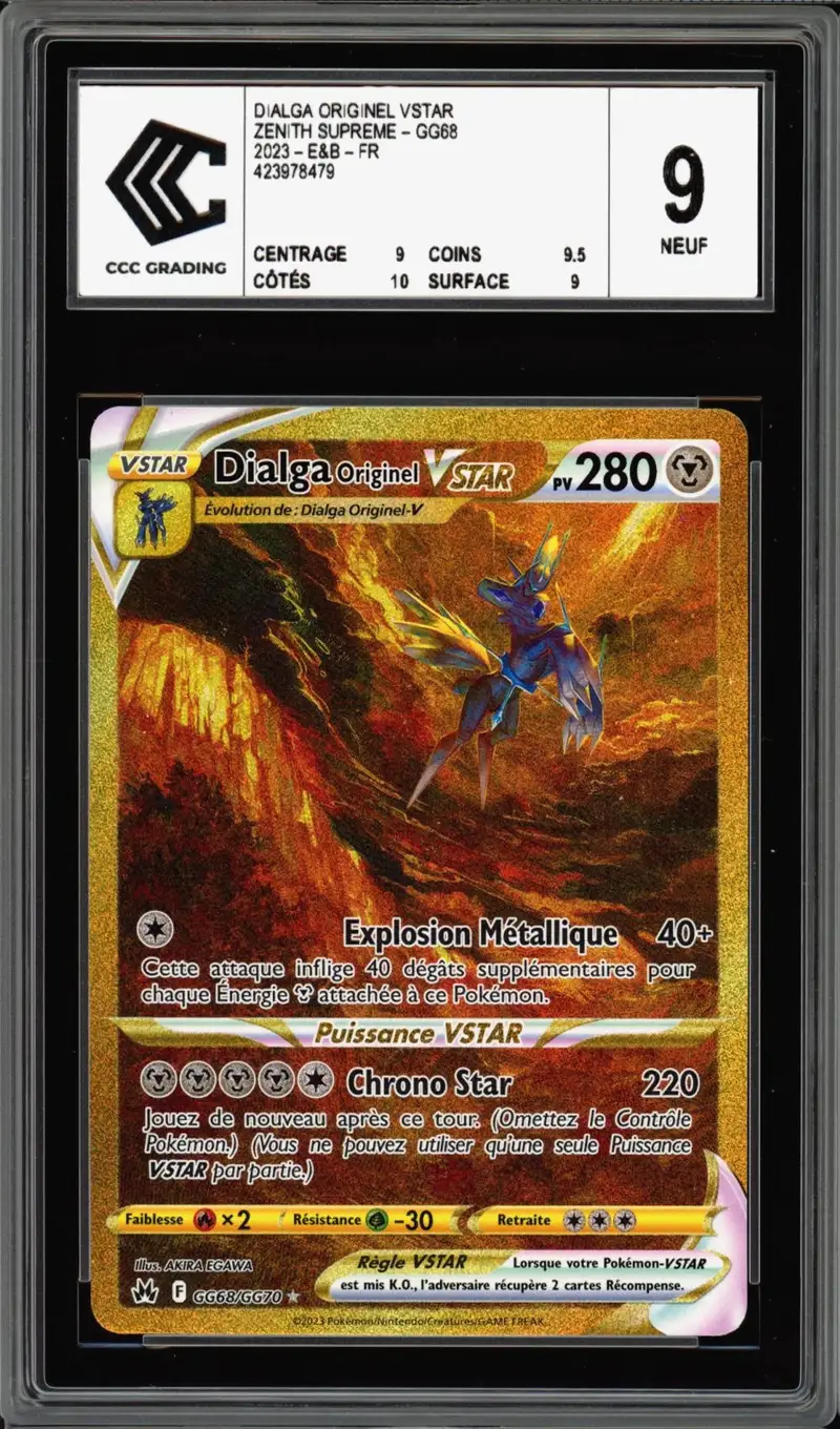 CCC 9 Dialga Originel VStar Gold