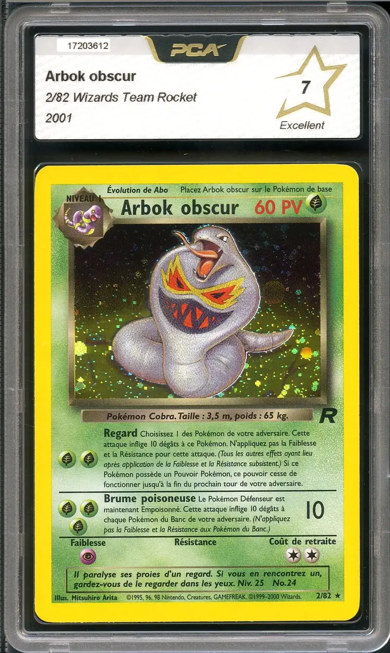 PCA 7 Arbok Obscur Holo