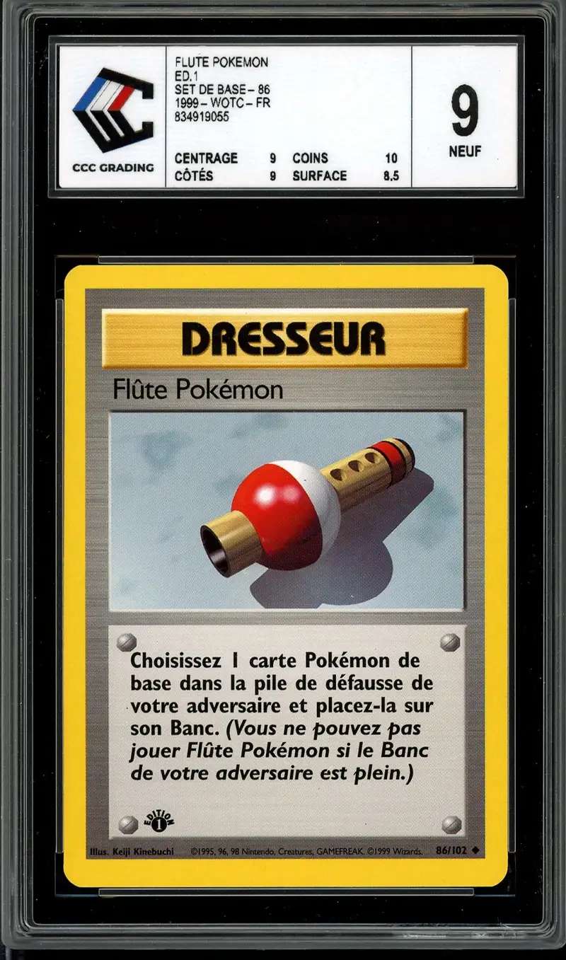 CCC 9 Flûte Pokémon