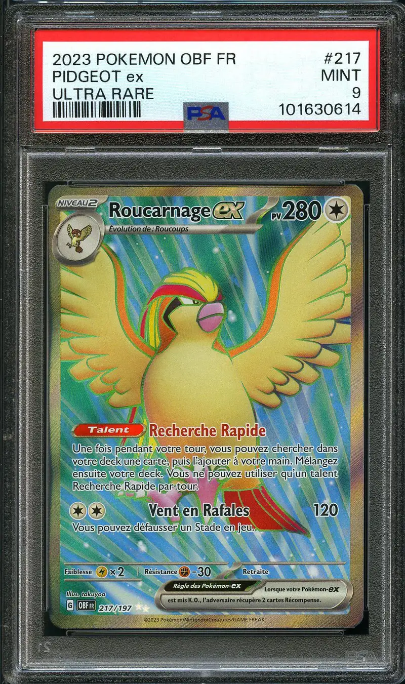 PSA 9 Roucarnage Ex