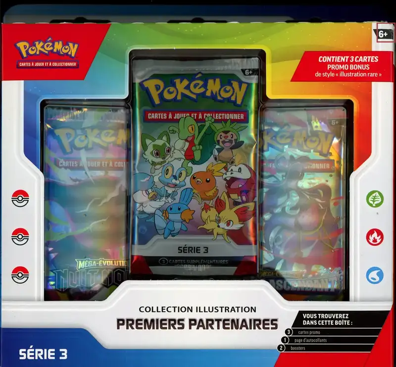 Coffret Collection Illustration Premiers Partenaires Série 3