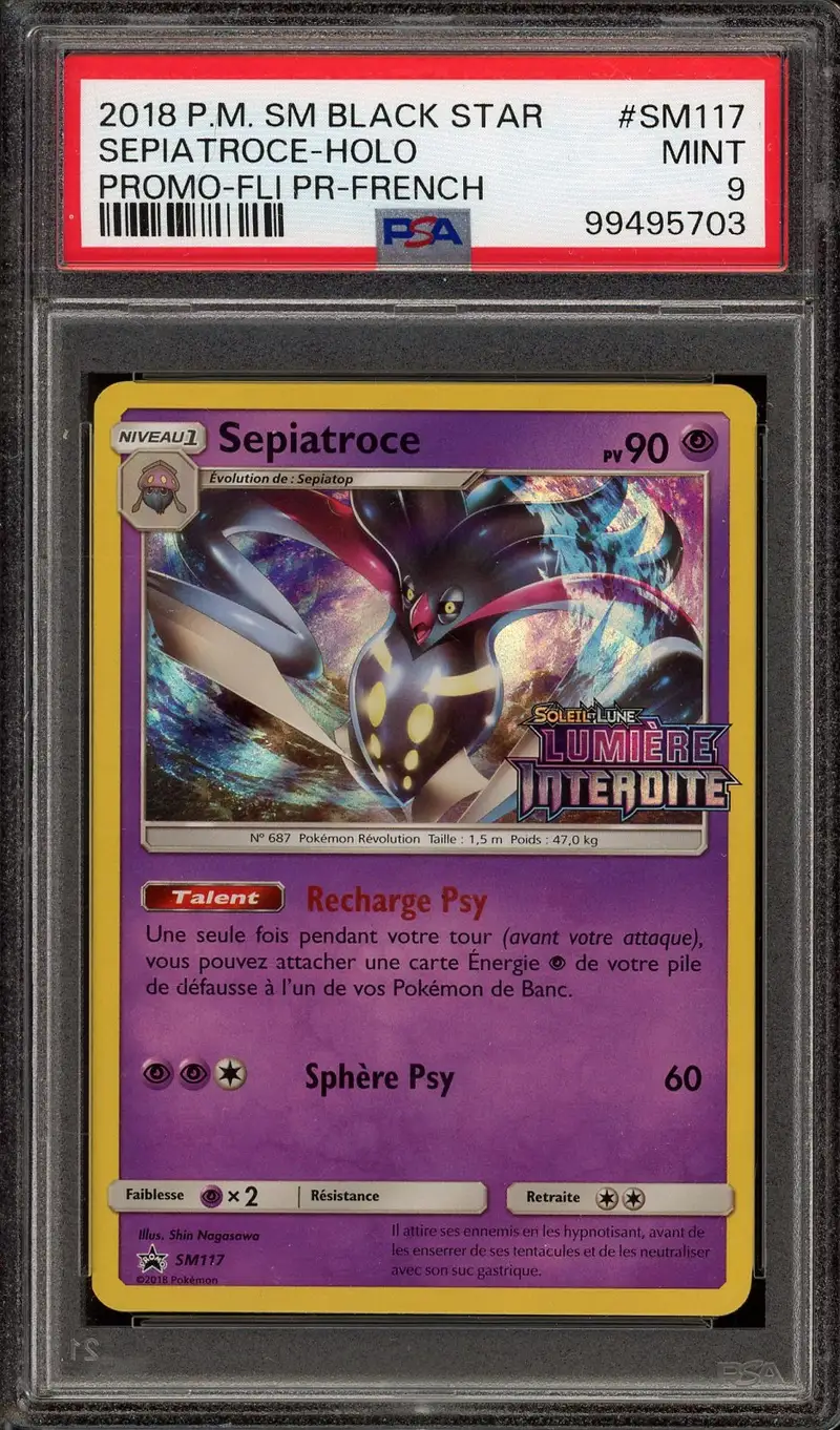 PSA 9 Sepiatroce Holo