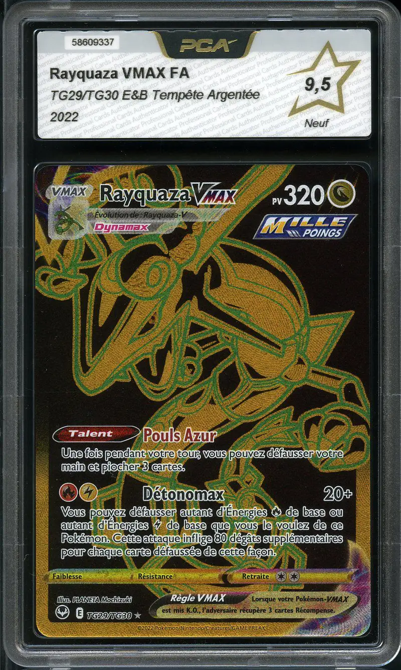 PCA 9.5 Rayquaza VMax Gold