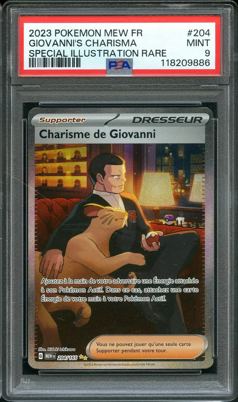 PSA 9 Charisme de Giovanni