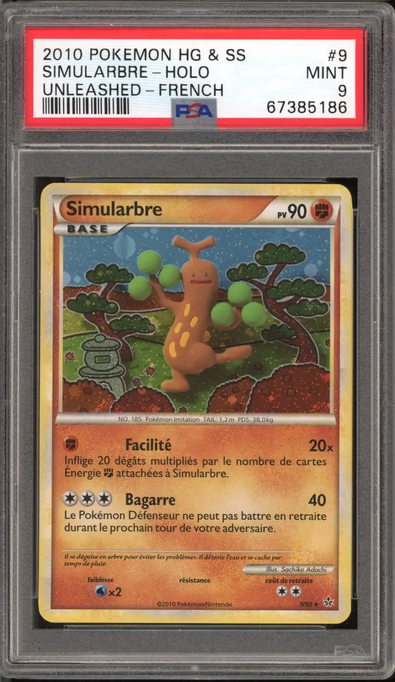 PSA 9 Simularbre Holo