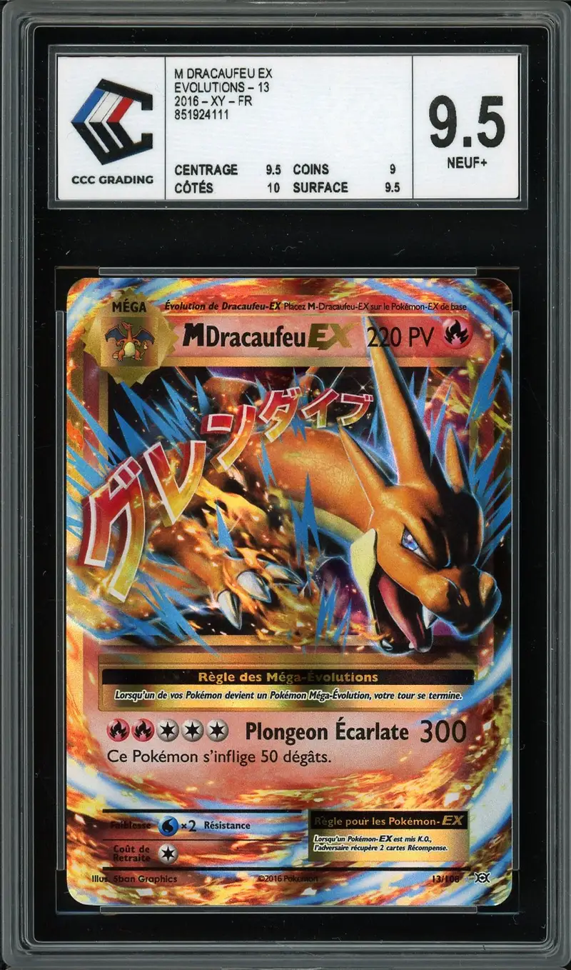 CCC 9.5 Méga Dracaufeu Ex