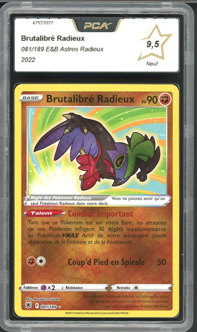 PCA 9.5 Brutalibré Radieux