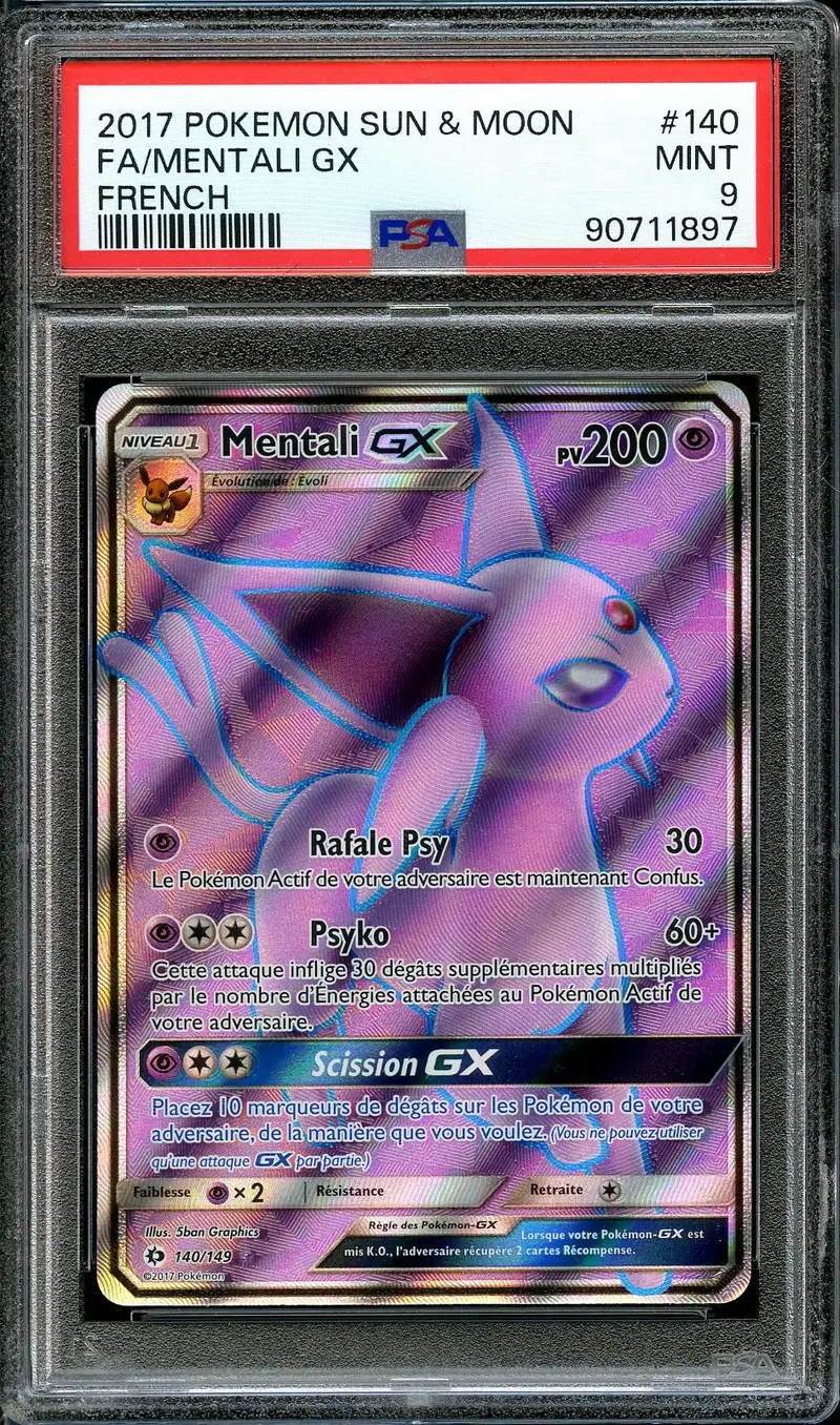 PSA 9 Mentali Gx