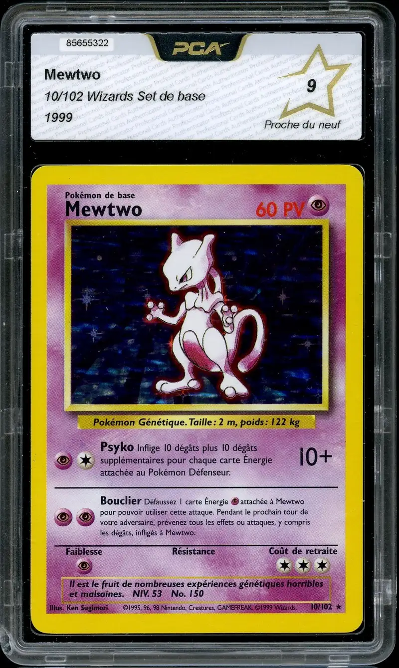 PCA 9 Mewtwo Holo