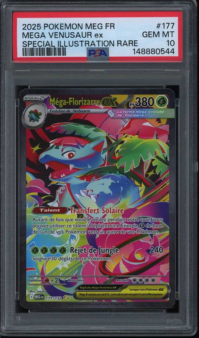 PSA 10 Méga-Florizarre Ex