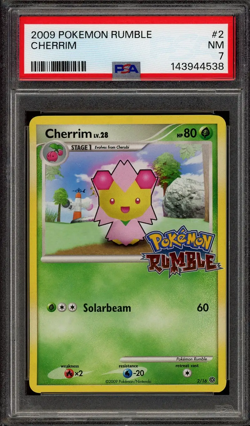 PSA 7 CHERRIM Rumble
