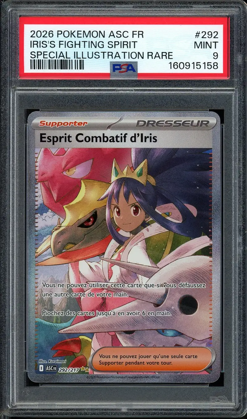 PSA 9 Esprit Combatif d'Iris