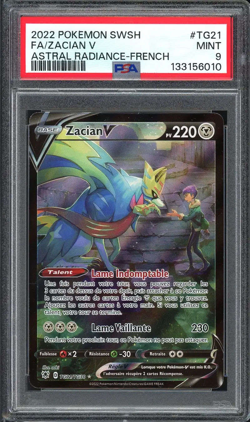 PSA 9 Zacian V