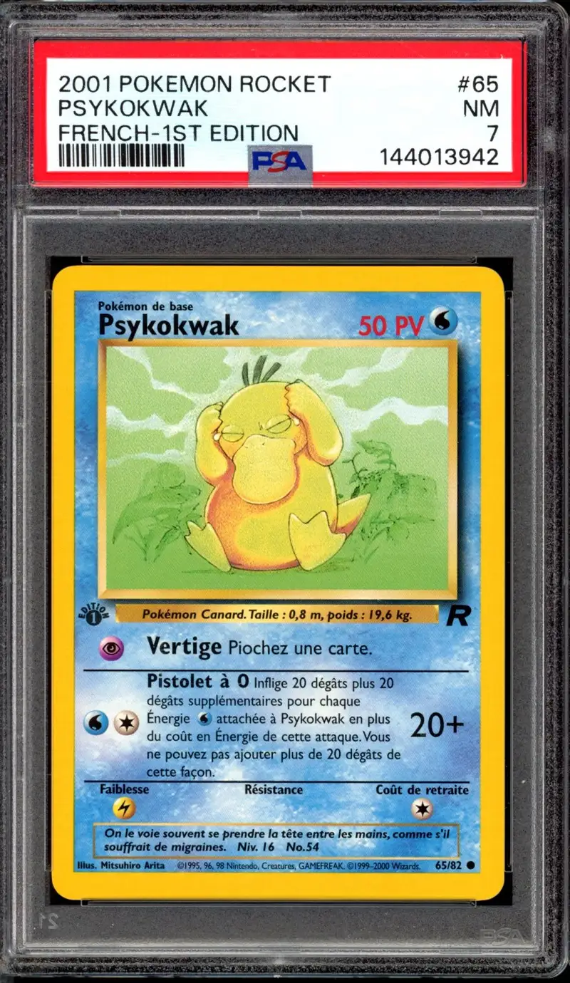 PSA 7 Psykokwak