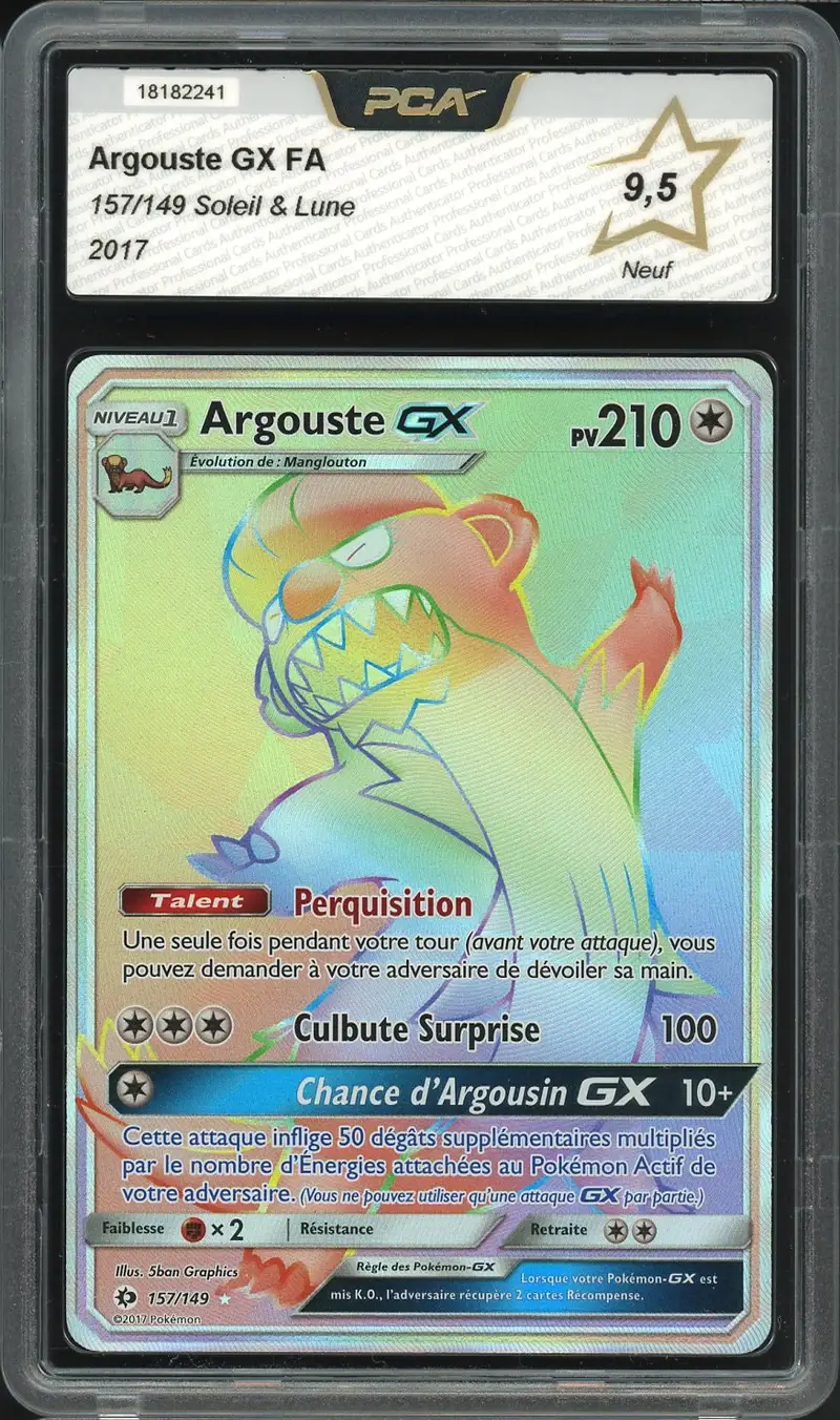 PCA 9.5 Argouste Gx Rainbow