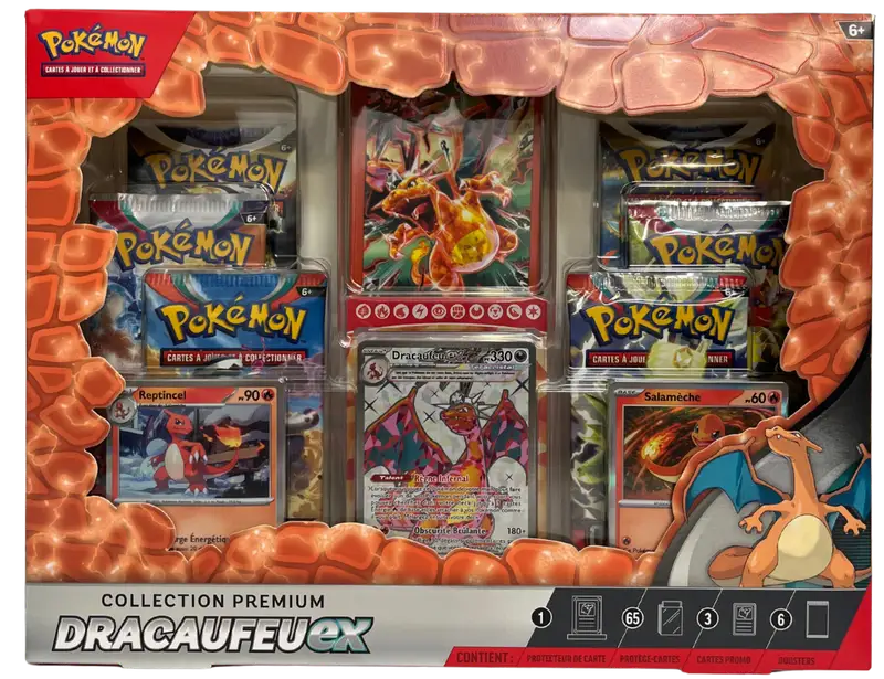 Coffret Collection Premium Dracaufeu Ex