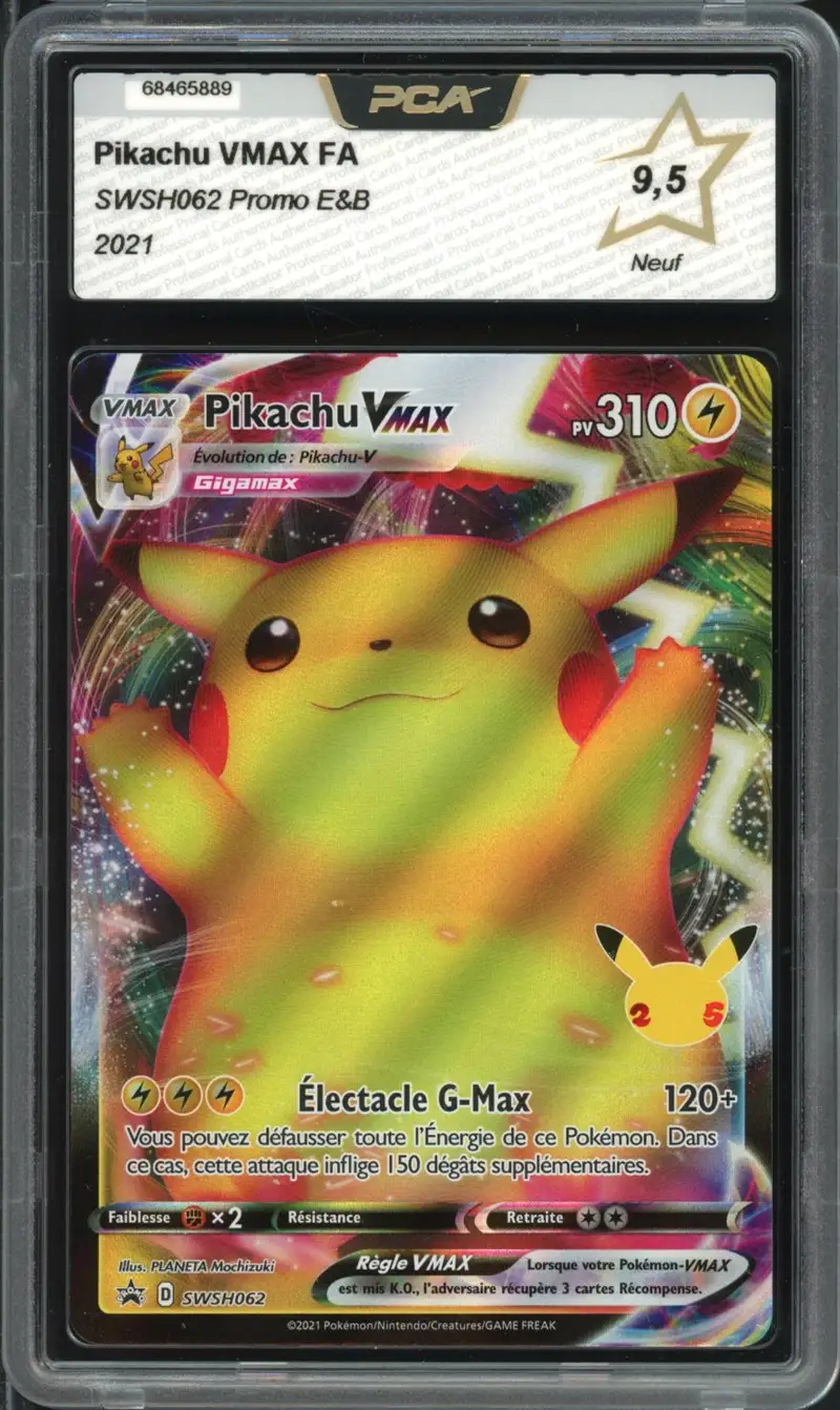 PCA 9.5 Pikachu VMax
