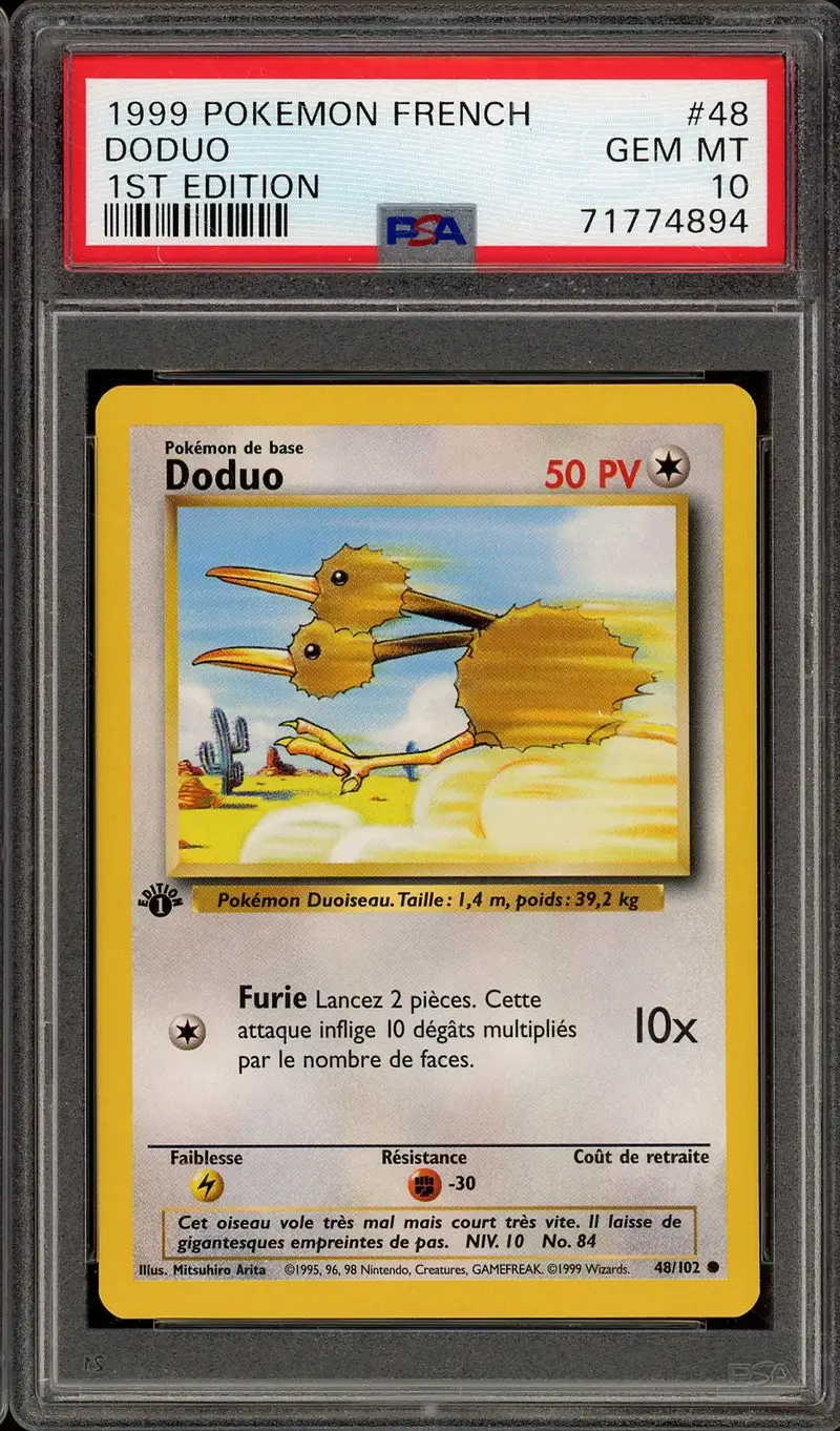 PSA 10 Doduo