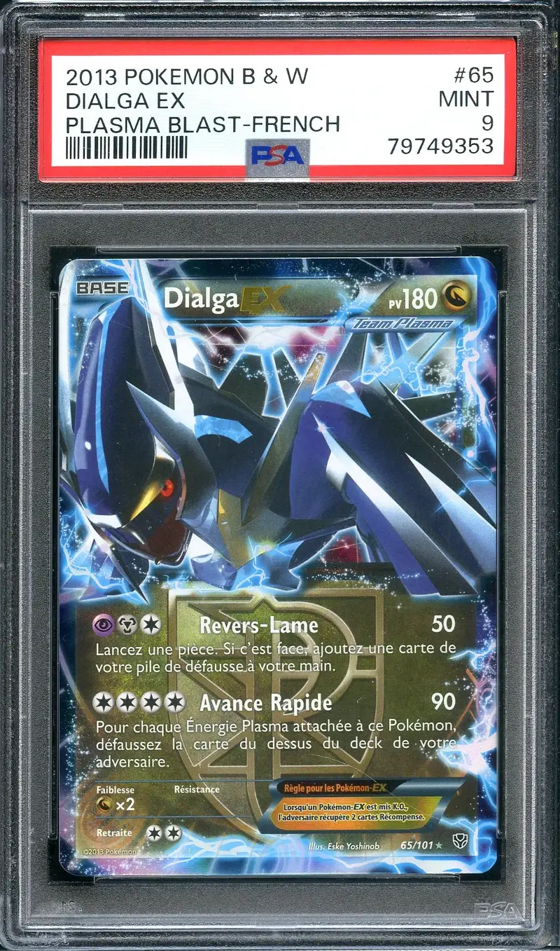PSA 9 Dialga Ex