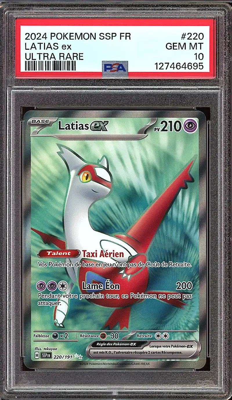 PSA 10 Latias Ex