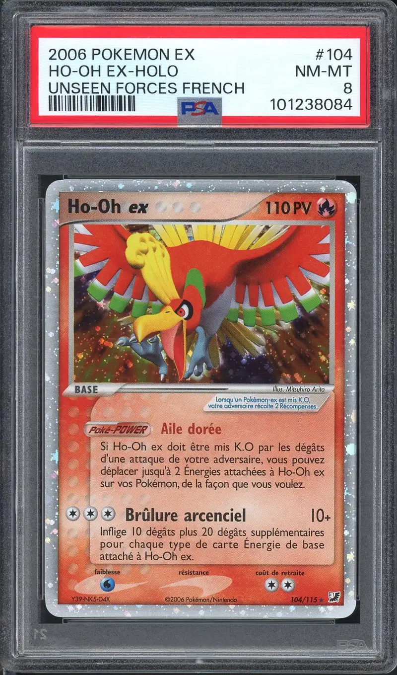 PSA 8 Ho-Oh Ex