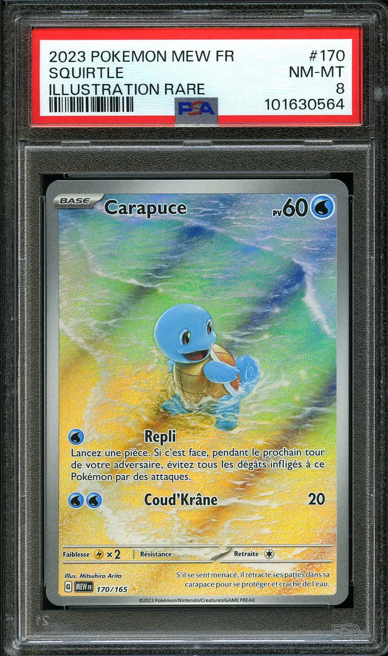 PSA 8 Carapuce