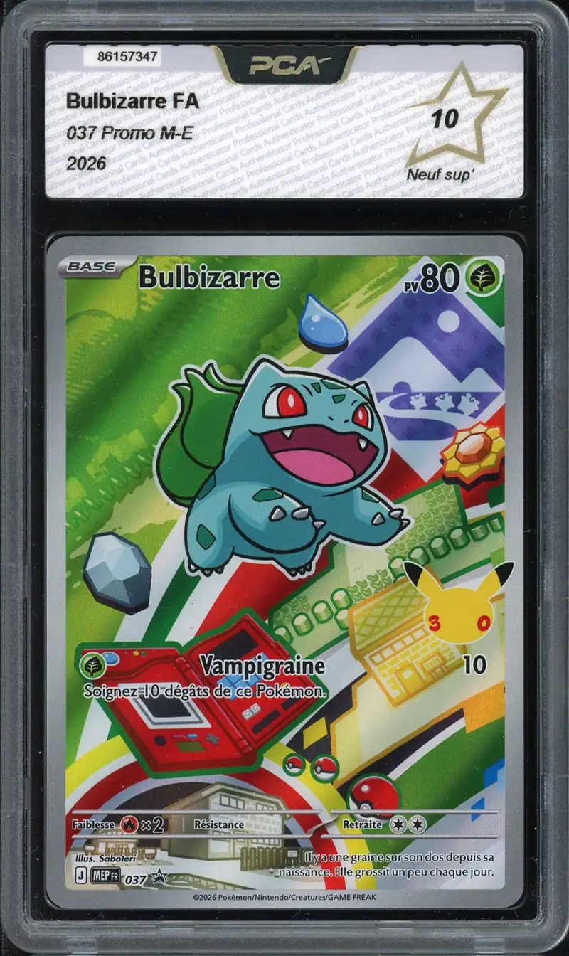 PCA 10 Bulbizarre