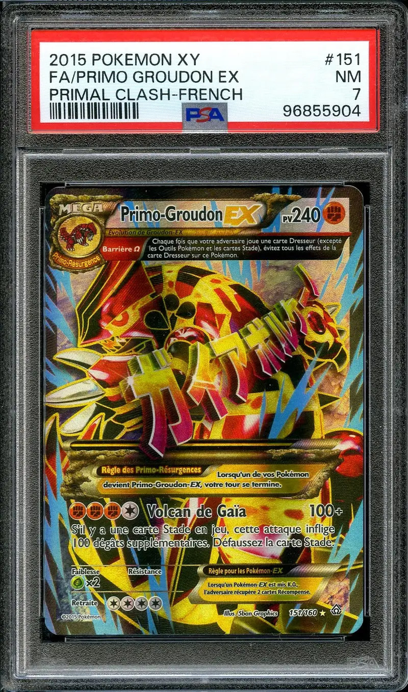 PSA 7 Primo-Groudon Ex