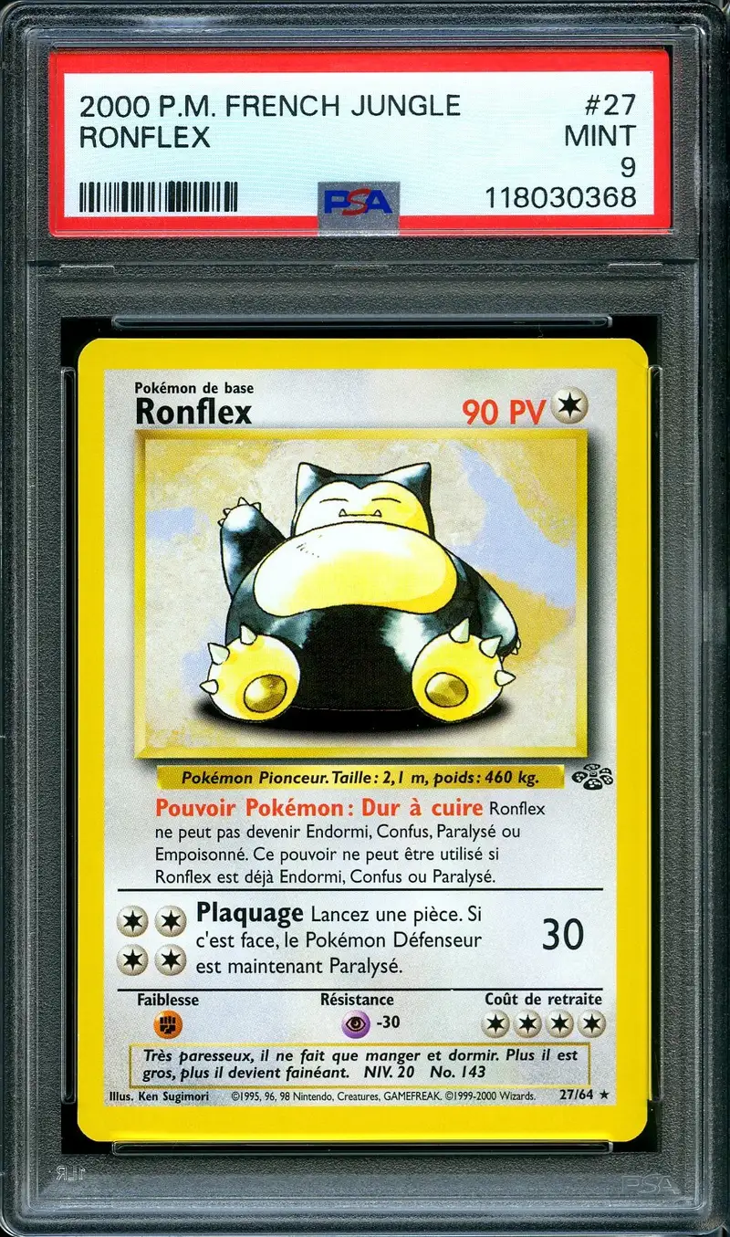 PSA 9 Ronflex