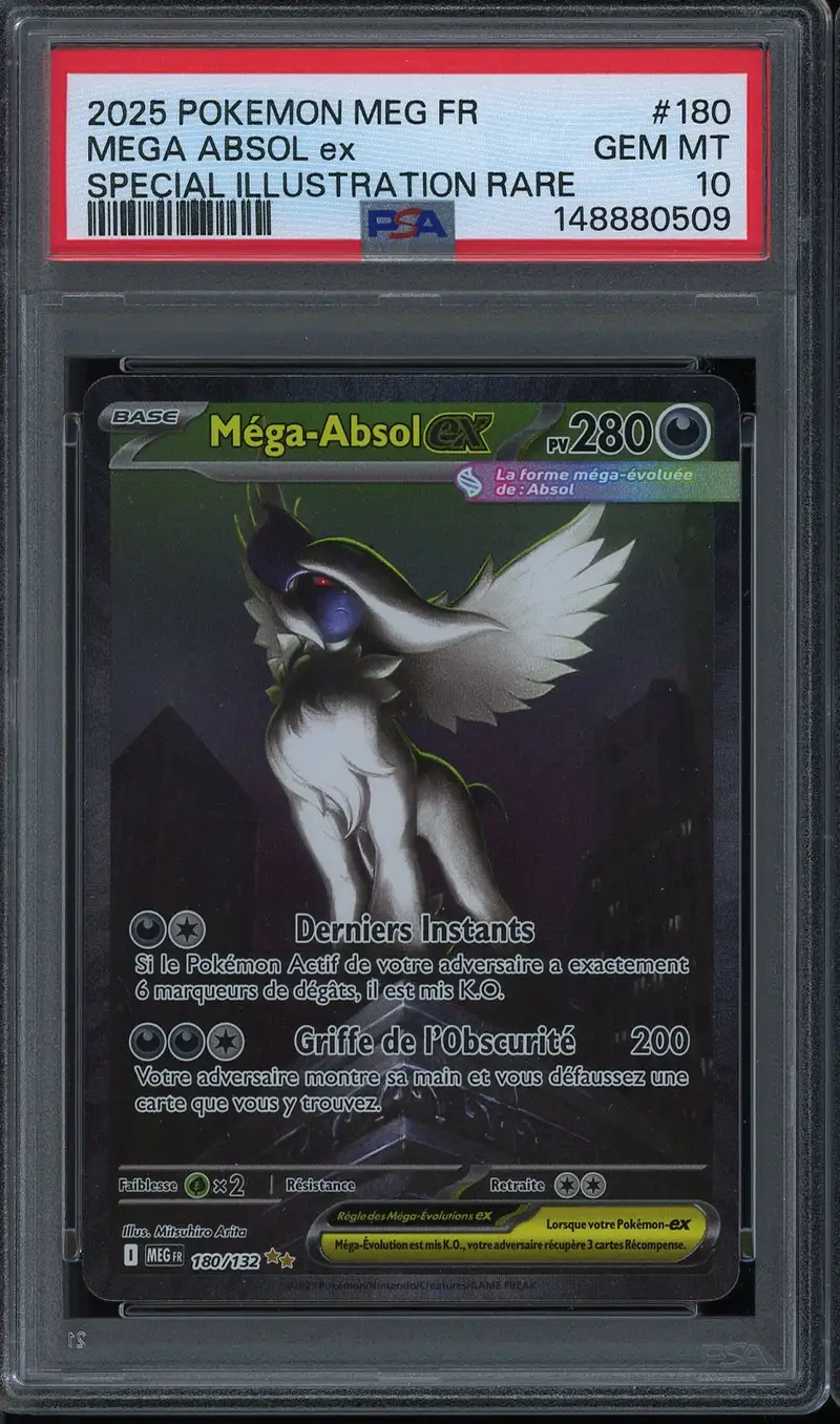 PSA 10 Méga-Absol Ex