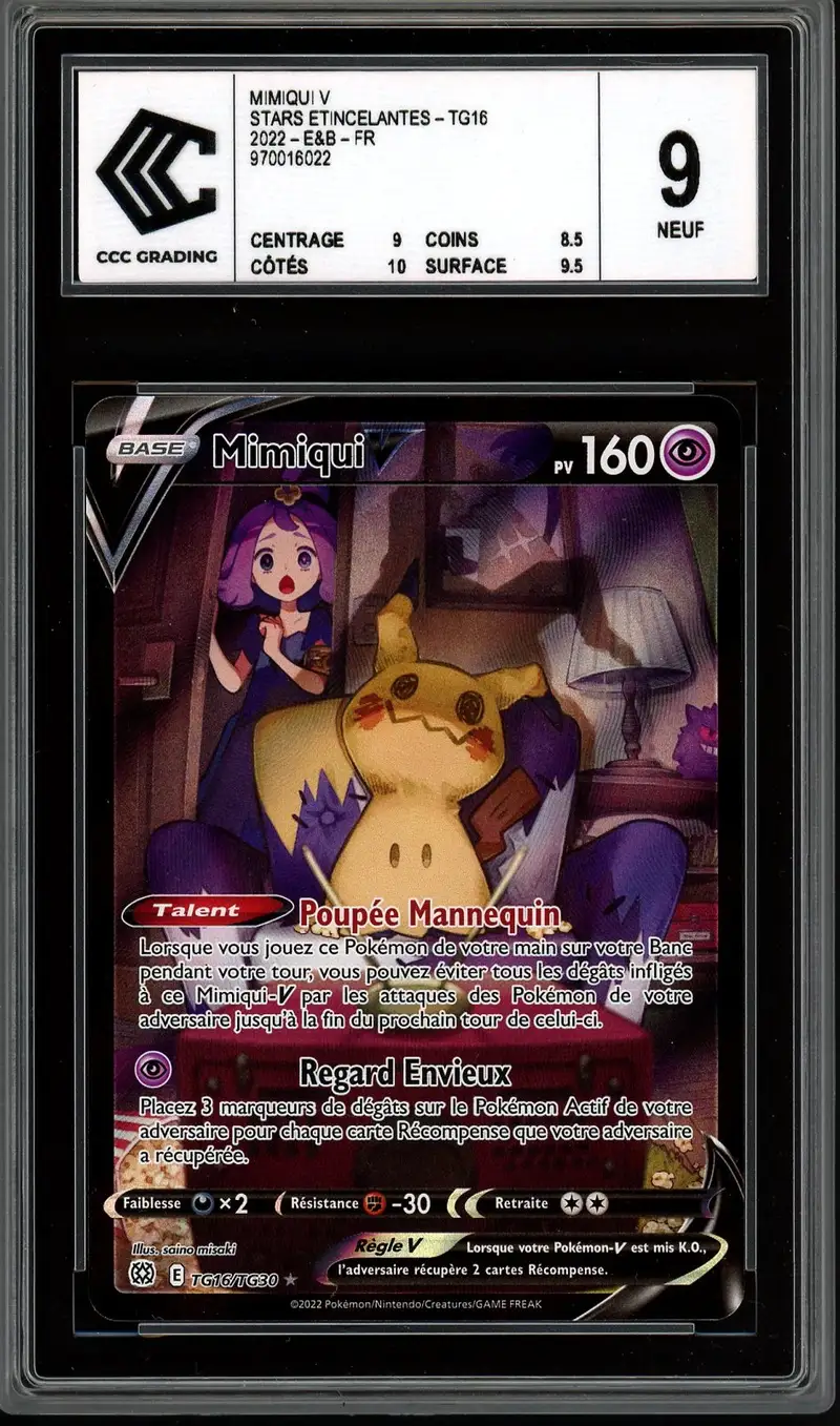 PSA 10 Team Rocket's Mimikyu