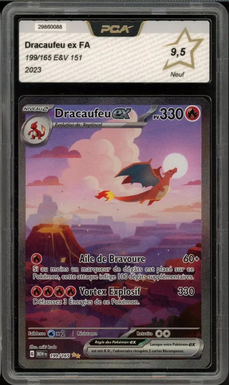 PCA 9.5 Dracaufeu Ex