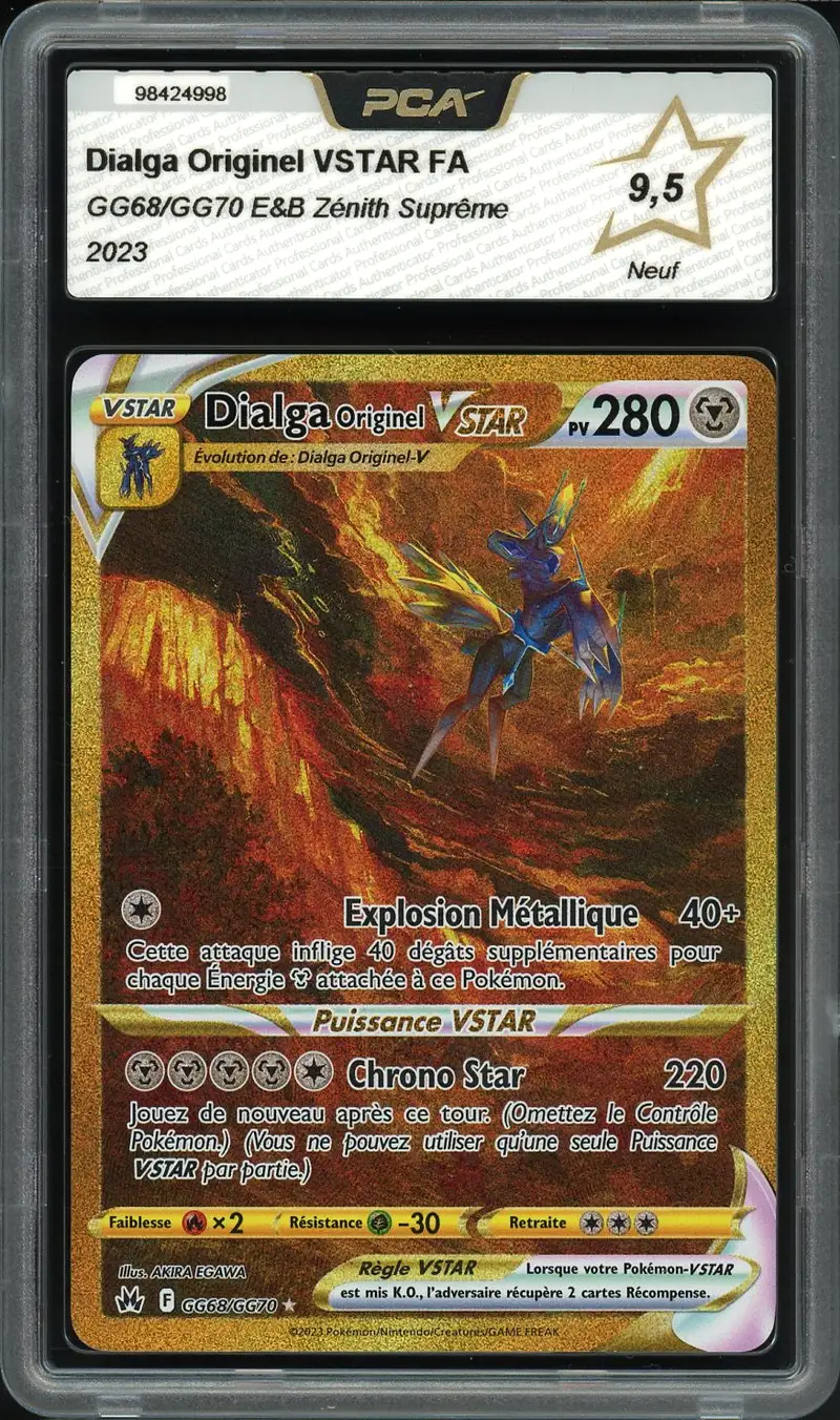 PCA 9.5 Dialga Originel VStar Gold