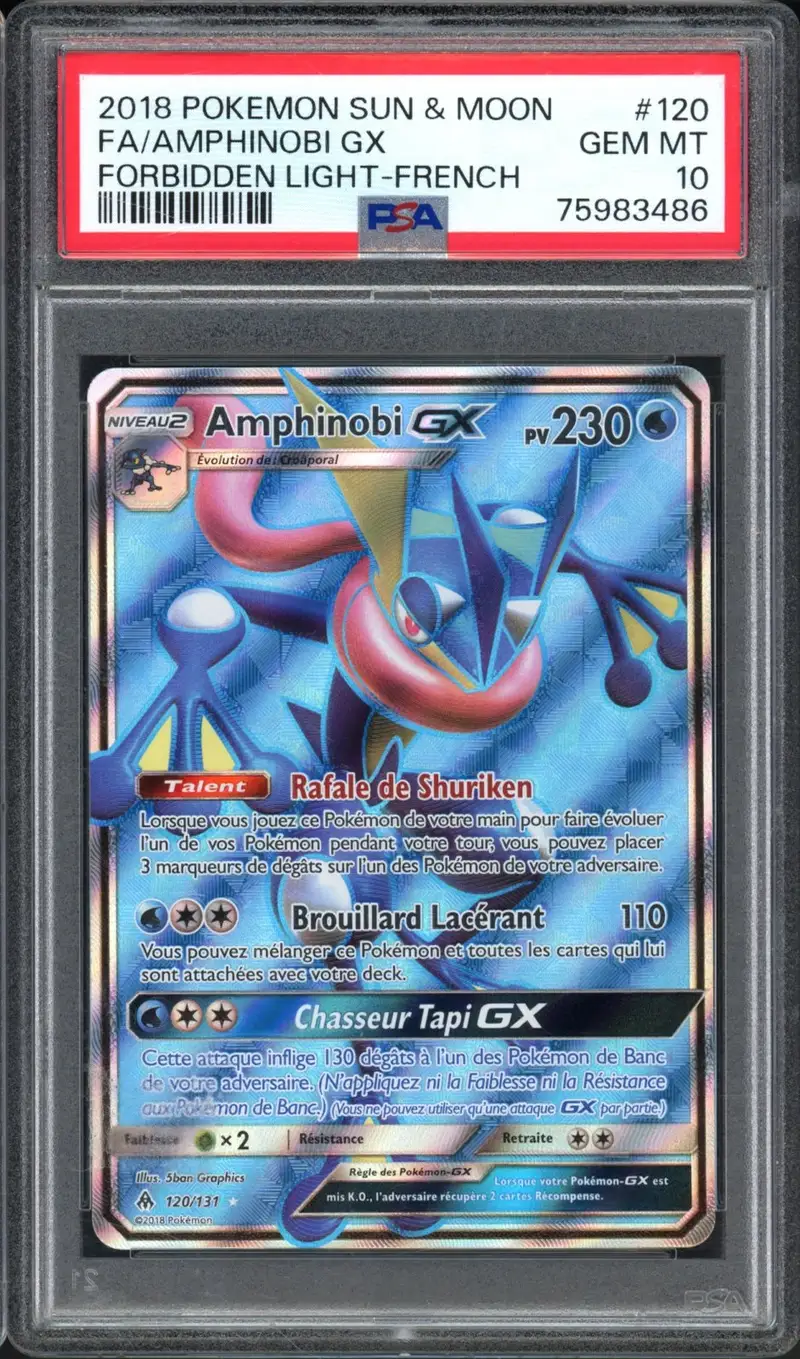 PSA 10 Amphinobi Gx