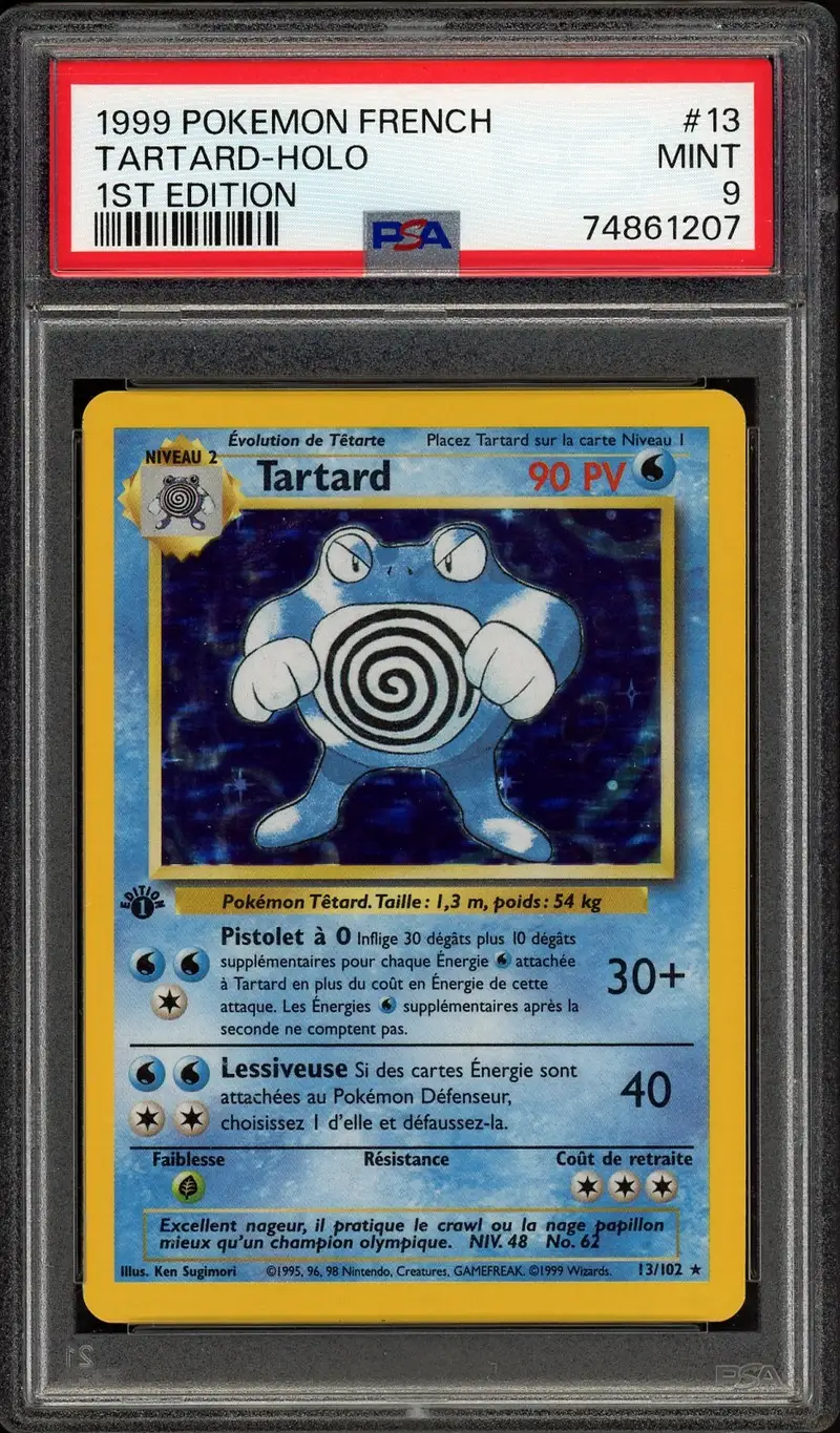 PSA 9 Tartard Holo
