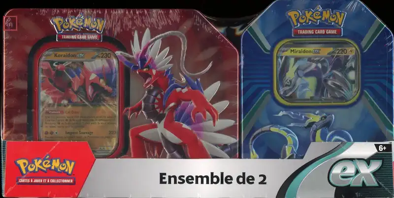 Ensemble de 2 Pokébox Ex