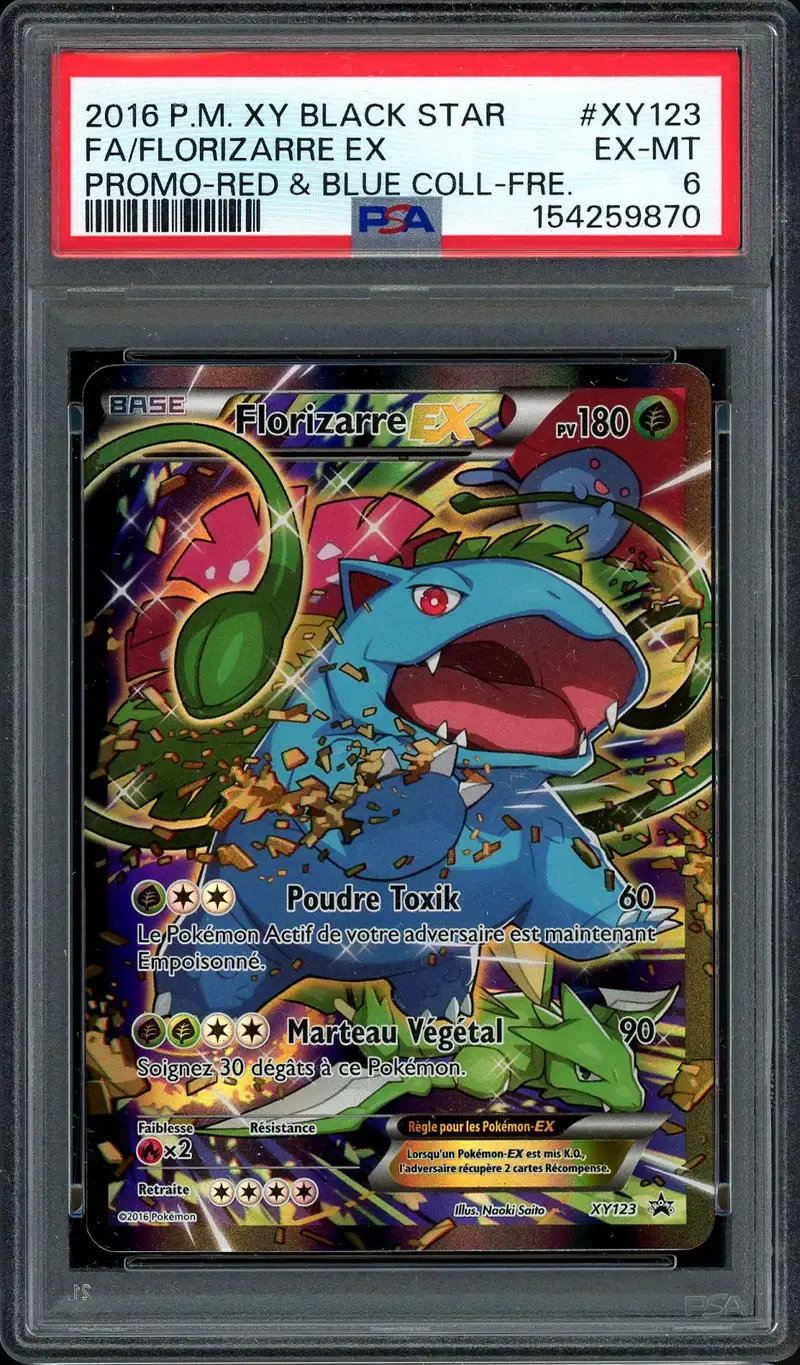 PSA 6 Florizarre Ex