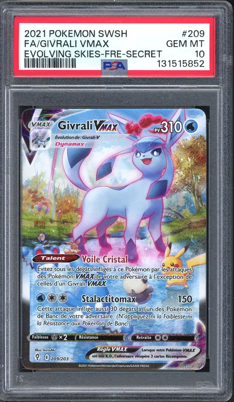 PSA 10 Givrali VMax
