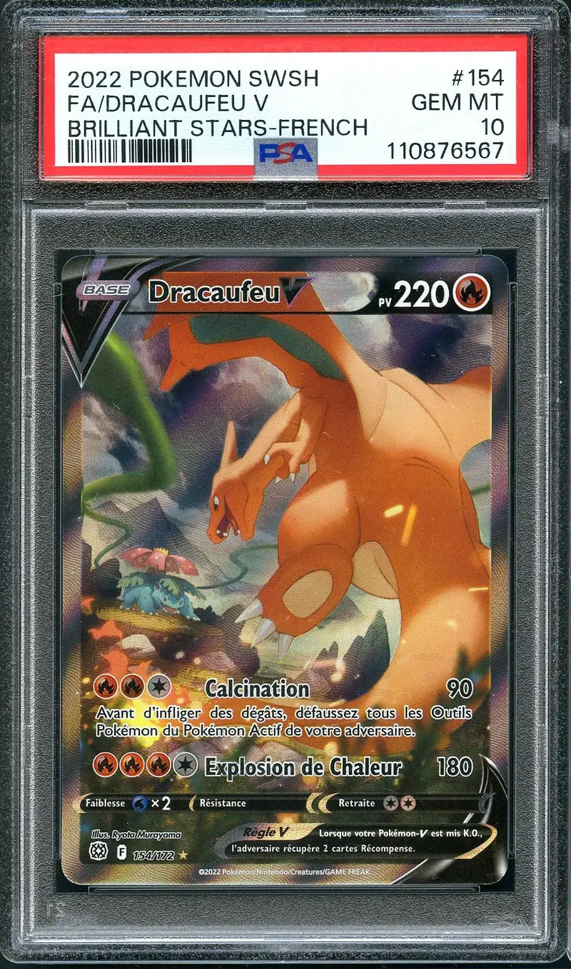 PSA 10 Dracaufeu V